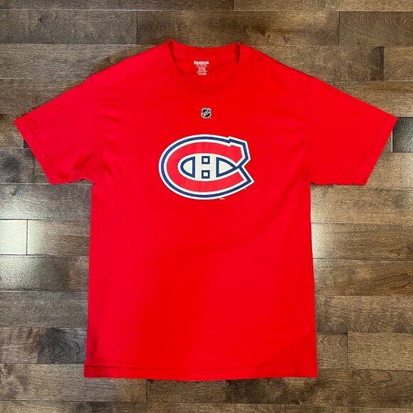 Reebok NHL Montreal Canadiens Galchenyuk 27 Hockey T-Shirt Red Mens Large - Picture 2 of 3